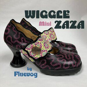 *NEW* 2022 Mini WIGGLE ZAZA FLUEVOG x ZANDRA RHODES, Size 9. HOT!